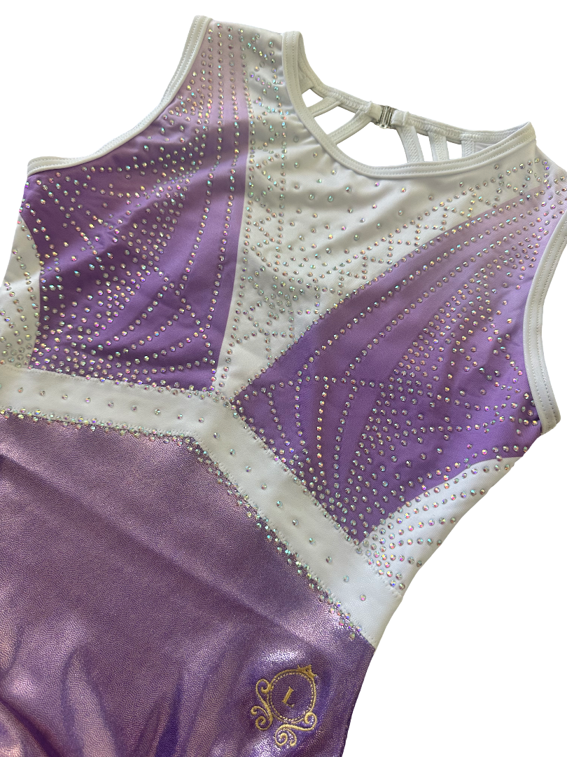 Eclipse Leotard - Lilac image 2
